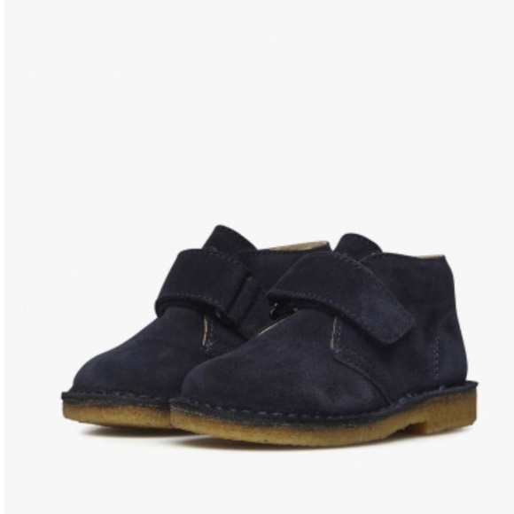 NWT NATURINO CHOCO Suede Desert Boots in Blue - Picture 3 of 15